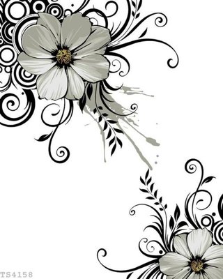 File gốc File hoa trang sức 3d TS4158 (in lụa) tranh phong thủy