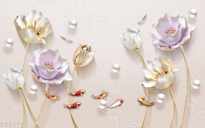 File gốc File hoa trang sức 3d TS4179 (ảnh chi tiết) để in lụa