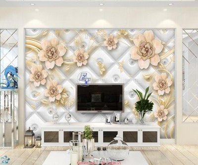 File gốc File hoa trang sức TS438 (trang trí) phòng trẻ em