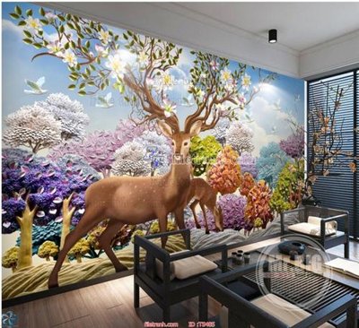 File tranh trang trí File hoa trang sức TS485 (tải file gốc)