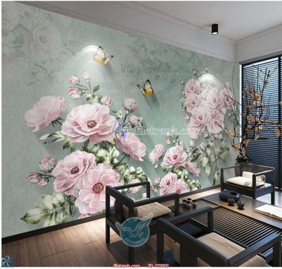 Ảnh gốc file in lụa File hoa trang sức TS502 chi tiết