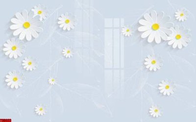 Hình ảnh file gốc in lụa File tranh hoa trang sức in tường 3d TS5033