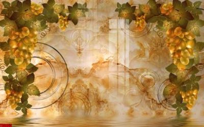 Tải xuống file tranh gốc File tranh hoa trang sức in tường 3d TS5055 (PSD/TIFF)