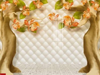 File ảnh gốc File tranh hoa trang sức in tường 3d TS5058 (chuyên in mica)