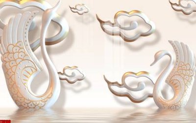 Tải file File tranh hoa trang sức in tường 3d TS5109 (gốc) chủ đề tôn giáo