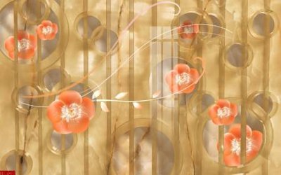 Tải file tranh File tranh hoa trang sức in tường 3d TS5120 (gốc) tại Filetranh.com