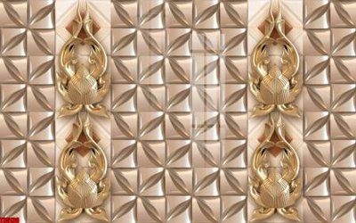 File in trần File tranh hoa trang sức in tường 3d TS5130 (bản gốc) đại dương