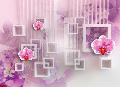 File gốc File tranh hoa trang sức in tường 3d TS5134 (PNG) chất lượng cao