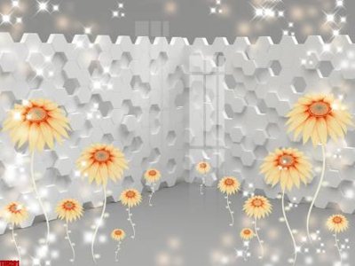 File PSD File tranh hoa trang sức in tường 3d TS5201 (bản gốc) chất lượng nhất