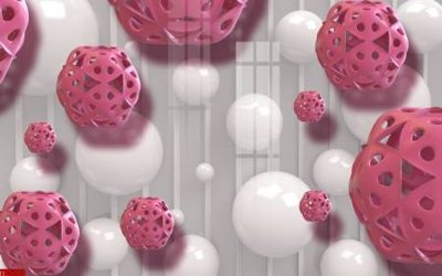 File gốc File tranh hoa trang sức in tường 3d TS5203 (PSD/TIFF) độ phân giải cao