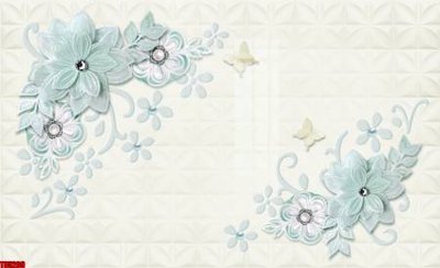 File ảnh gốc File tranh hoa trang sức in tường 3d TS5209 (chuyên in mica)