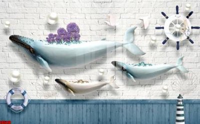 Download file tranh File tranh hoa trang sức in tường 3d TS5218 (file gốc PSD)