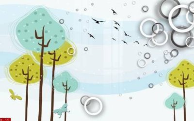 Download file gốc File tranh hoa trang sức in tường 3d TS5228 (độ nét cao)