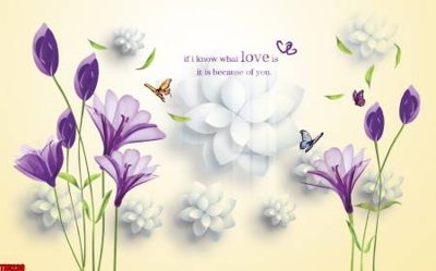 Tệp tin gốc File tranh hoa trang sức in tường 3d TS5239 (chất lượng cao) File tranh hoa trang sức in tường 3d TS5239