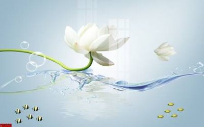 File tranh File tranh hoa trang sức in tường 3d TS5325 (file gốc) chuẩn màu in