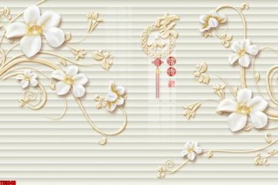 Download file File tranh hoa trang sức in tường 3d TS5348 (gốc) in mica bàn thờ