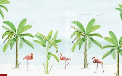 Download file gốc File tranh hoa trang sức in tường 3d TS5359 (in mica) trang trí