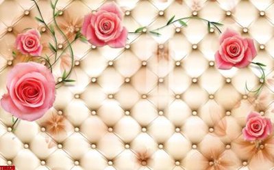 File in trần File tranh hoa trang sức in tường 3d TS5370 (bản gốc) phong cảnh