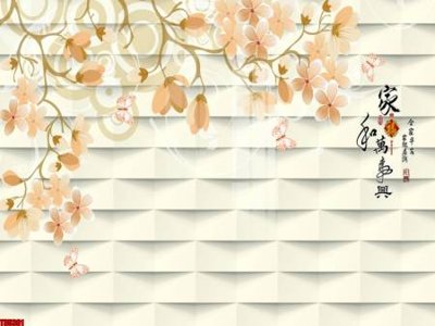 Tải file File tranh hoa trang sức in tường 3d TS5391 (gốc) in ấn ngay lập tức