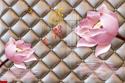 Download file tranh File tranh hoa trang sức in tường 3d TS5395 (file gốc PSD)