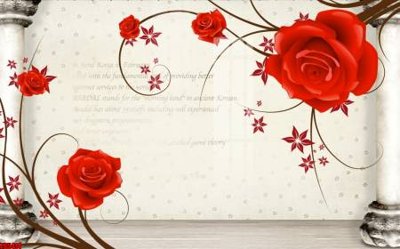 Tải file gốc File tranh hoa trang sức in tường 3d TS5414 (in không vỡ ảnh)