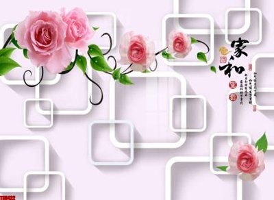 Tải file File tranh hoa trang sức in tường 3d TS5422 (gốc) làm file in ấn