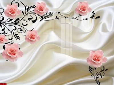 File tranh quảng cáo File tranh hoa trang sức in tường 3d TS5490 (file gốc) chuyên nghiệp