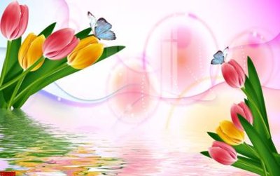 File tranh File tranh hoa trang sức in tường 3d TS5501 (bản gốc) in lụa 5D