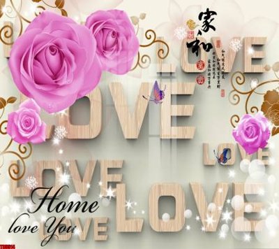 File tranh File tranh hoa trang sức in tường 3d TS5514 (ảnh gốc) độ nét vượt trội