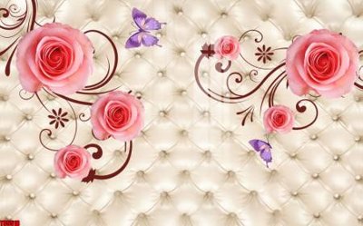 Hình ảnh file gốc File tranh hoa trang sức in tường 3d TS5518 (chất lượng cao)