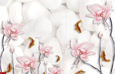 Tải file File tranh hoa trang sức in tường 3d TS5575 (gốc) in tranh tráng gương