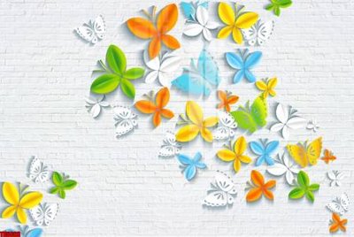 File gốc File tranh hoa trang sức in tường 3d TS5603 (cho in 3D) độc đáo