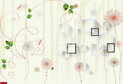 Download file File tranh hoa trang sức in tường 3d TS5630 (chất lượng in ấn)