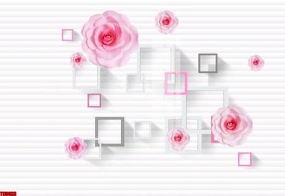 Tải file File tranh hoa trang sức in tường 3d TS5633 (gốc) để in ấn ngay