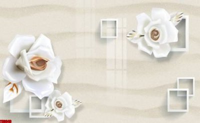 File in trần File tranh hoa trang sức in tường 3d TS5649 (file gốc) phong thủy