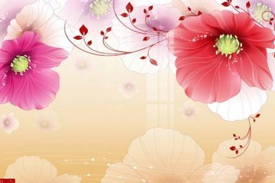 Cung cấp file tranh gốc File tranh hoa trang sức in tường 3d TS5679 độc quyền