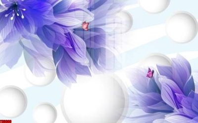 File gốc File tranh hoa trang sức in tường 3d TS5690 (vector) cho in ấn