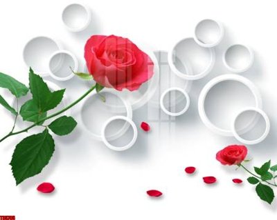 Tải file File tranh hoa trang sức in tường 3d TS5705 (gốc) làm file in ấn