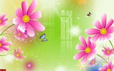 File gốc File tranh hoa trang sức in tường 3d TS5722 (in tráng gương) hiện đại