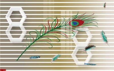 File in ấn chuyên nghiệp File tranh hoa trang sức in tường 3d TS5727 (file gốc)