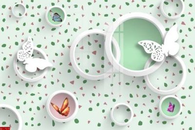 File PSD File tranh hoa trang sức in tường 3d TS5737 (bản gốc) chất lượng nhất