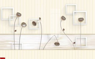 File tranh File tranh hoa trang sức in tường 3d TS5784 (ảnh gốc) không bị mờ