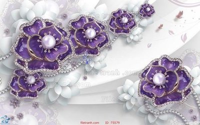 File gốc in mica File hoa trang sức TS579 chất lượng