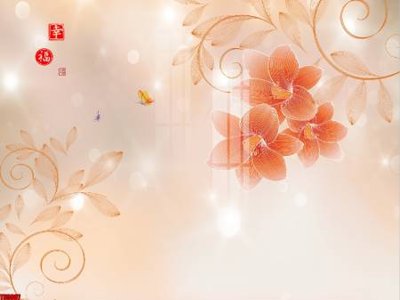 File tranh File tranh hoa trang sức in tường 3d TS5807 (gốc) in vải canvas