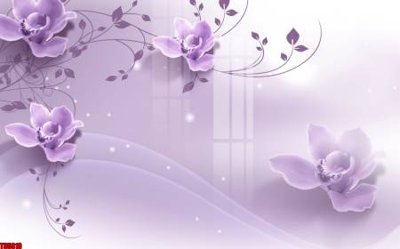 File ảnh gốc File tranh hoa trang sức in tường 3d TS5810 không vỡ nét