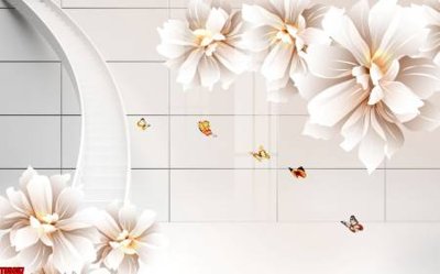 File ảnh gốc File tranh hoa trang sức in tường 3d TS5857 (chuyên in mica)