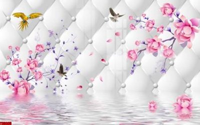 Tải file File tranh hoa trang sức in tường 3d TS5895 (gốc) in trên mọi chất liệu