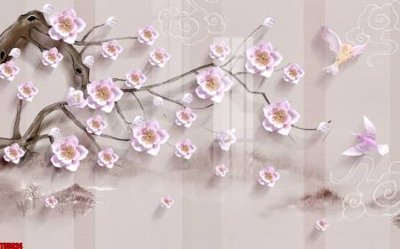Tải file File tranh hoa trang sức in tường 3d TS5924 (gốc) in trên mọi chất liệu