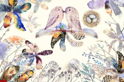 File ảnh File tranh hoa trang sức in tường 3d TS5937 (gốc) dùng in Pano