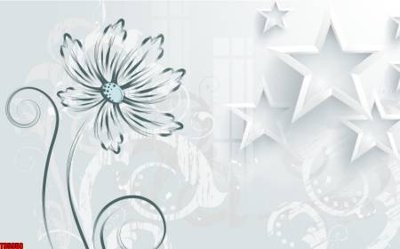 File tranh File tranh hoa trang sức in tường 3d TS5958 (ảnh gốc) in trần nhà